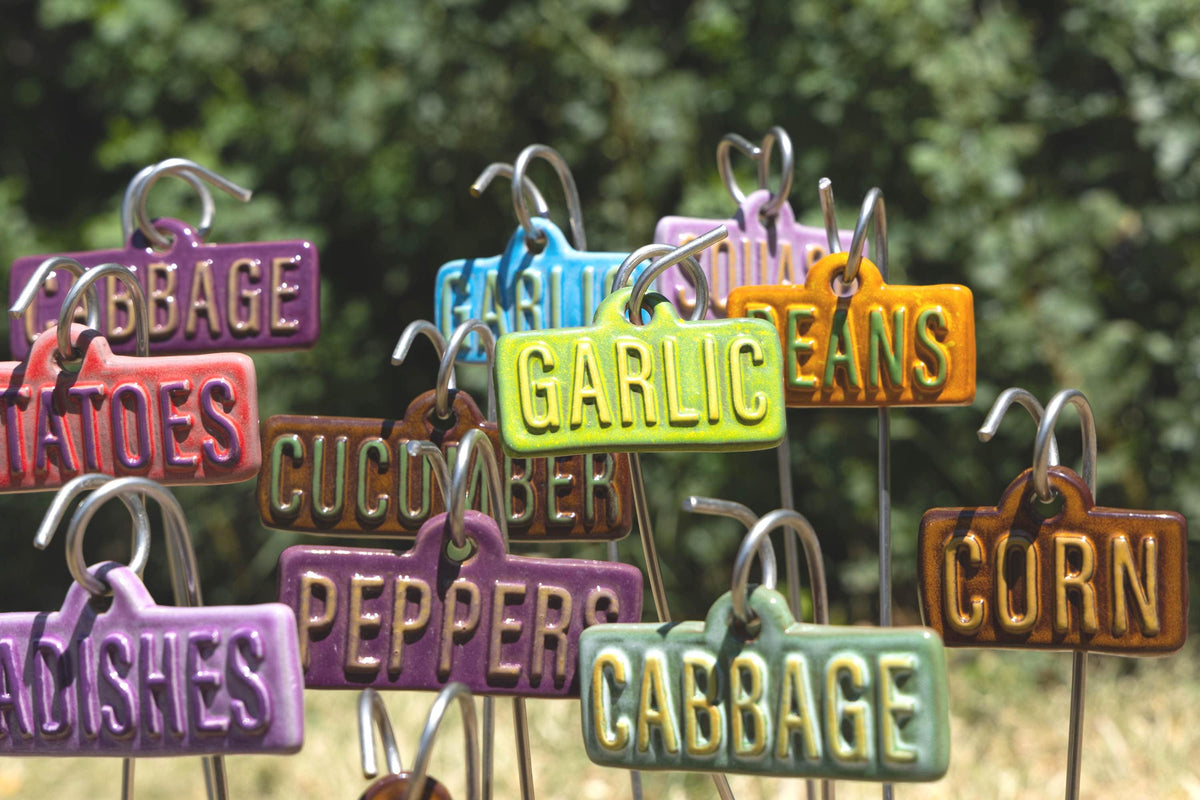 Garden Markers — handcrafted ceramics by JJ Potts