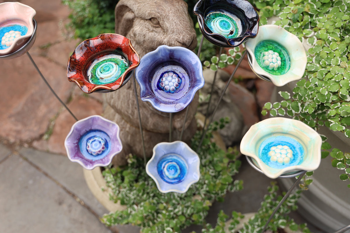 Flower Puddlers — handcrafted ceramics by JJ Potts